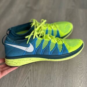 Nike FlyKnit Lunar 2 Running Performance Shoes / Men's Size 10.5